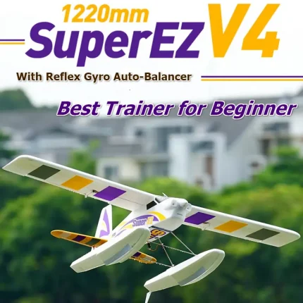 FMS Super EZ V4 1220mm RC Plane RTF Version