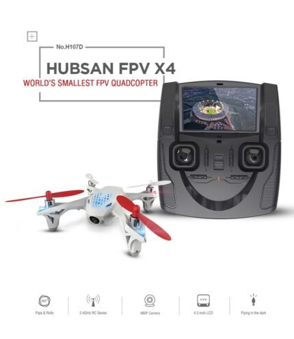 Hubsan H107D X4 FPV (Live Video Streaming) Drone 2.4Ghz Edition Mode 2