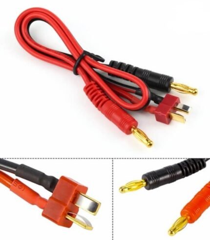 IMAX B6 B6AC B8 Charger Cable T Plug to 4mm Banana RC Connector Cable