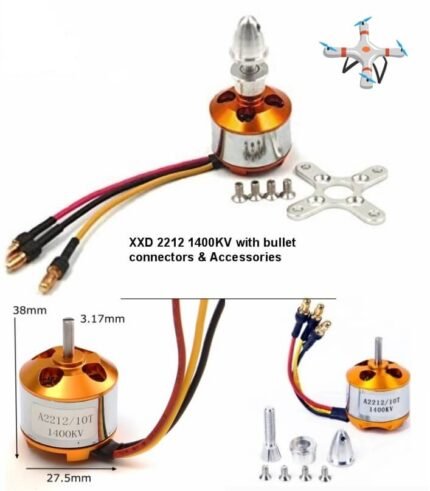1400KV Out runner A2212  Brushless motor + Parts For RC Plane/quad/Heli/UAV