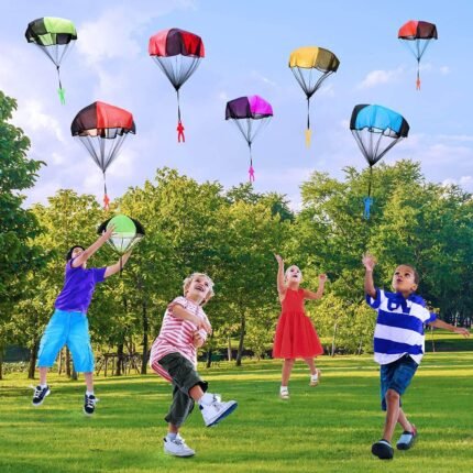 Hand Throwing Soldier Parachute Toys For Kids Outdoor Fun