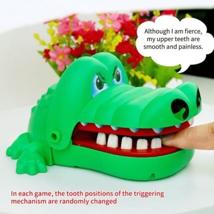 Crocodile Teeth Toys Game for Kids, Crocodile Biting Finger Dentist Games
