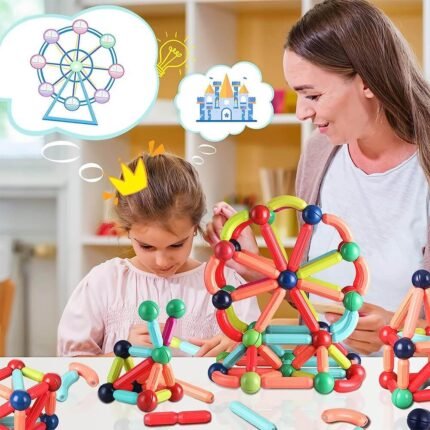 Magnetic Building Blocks Educational Toy (36 Pcs)