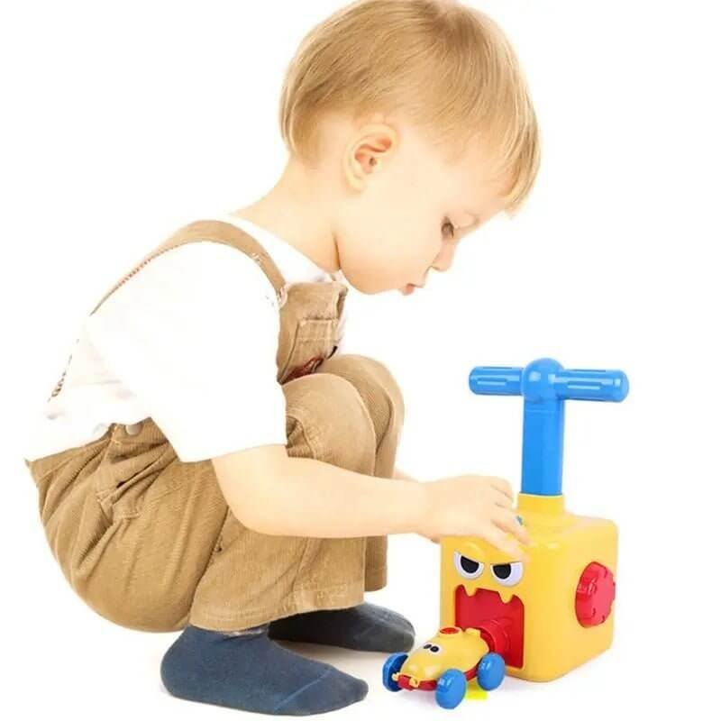 Balloon-Powered-Pumping-Car-Toy