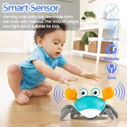 Electric Crawling Crab Fun Toy