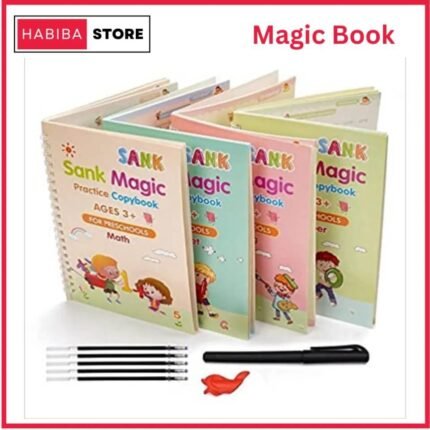 Magic Practice Copybook (Set Of 4)